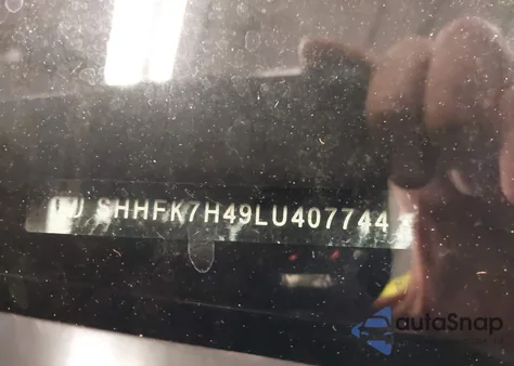 2020 Honda Civic Sport from USA, damaged, VIN SHHFK7H49LU407744